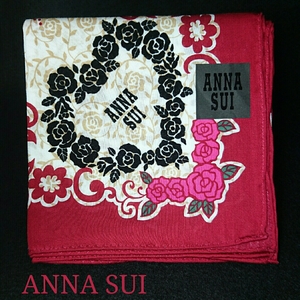 [ unused new goods ] ANNA SUI Anna Sui handkerchie 32 8183