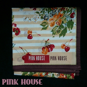 【未使用新品】　PINK HOUSE　ピンクハウス　ハンカチ　16　8173