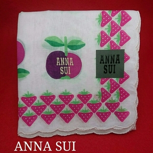 [ unused new goods ] ANNA SUI Anna Sui handkerchie 47 8226