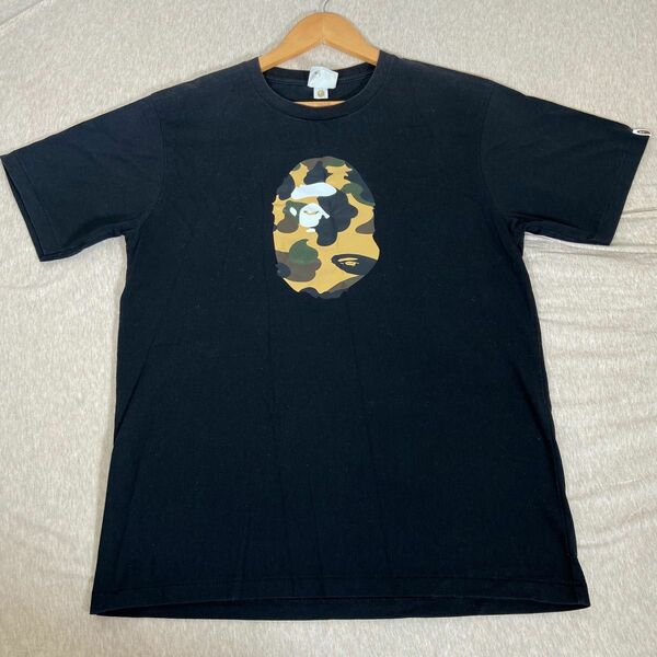 初売り限定品　アベイシングエイプ　ape カモ柄ビックエイプ　デカ猿　半袖Tシャツ　XLサイズ