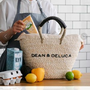 DEAN＆DELUCA×BEAMS COUTUREディーンデルーカ保冷カゴバッグ