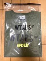 WTAPS 2023SS SIGN SS TEE OLIVE DRAB Lサイズ ダブルタップス サイン ロゴ スポット 半袖 Tシャツ T-SHIRT オリーブ ドラブ LARGE _画像2