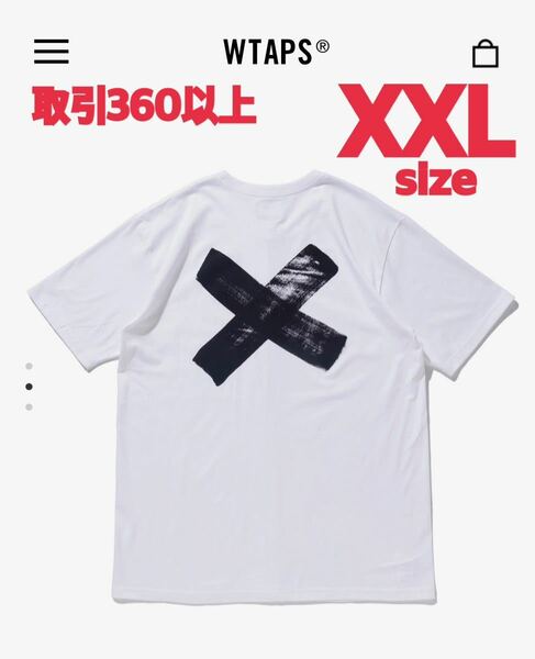 WTAPS 2022FW NO.24 MMXX SS T-SHIRT WHITE XXLサイズ ダブルタップス Tシャツ TEE ホワイト CROSS BONE クロスボーン X-LARGE 