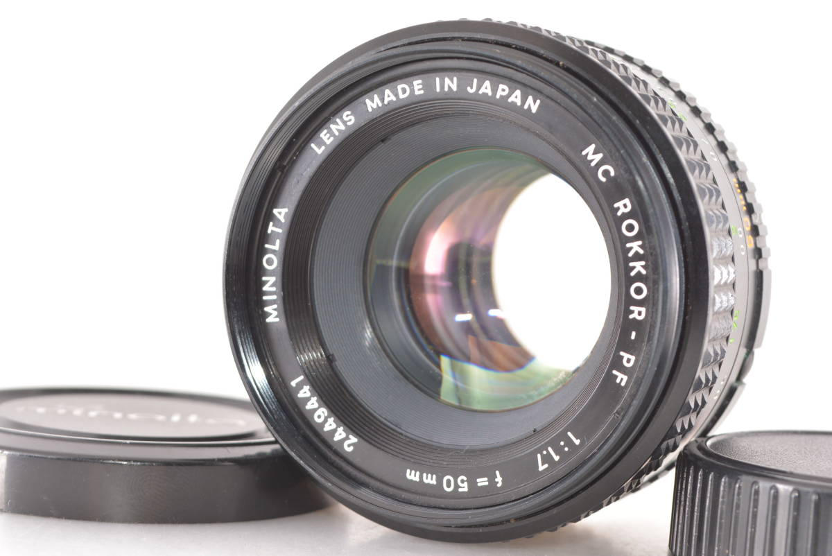 2023年最新】ヤフオク! -minolta md 50mm f1.7の中古品・新品・未使用