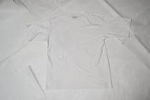 217　Kappa　カッパ　綿100％　Tシャツ　ホワイト×グレー　PEOPLE ON THE MOVE　Lサイズ_画像4
