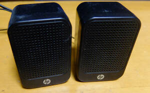 HP LCD SPEAKERS microminiature PC speaker system mailing \350