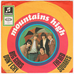 ●THE RED SQUARES / MOUNTAINS HIGH / BIG GIRLS DON'T CRY [GERMANY 45 ORIGINAL 7inch シングル 試聴]