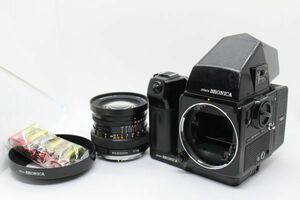 ゼンザブロニカ ZENZA BRONICA SQ-Ai ボディ + ZENZANON-PS 50mm F3.5 中判フィルムカメラ■Z2367