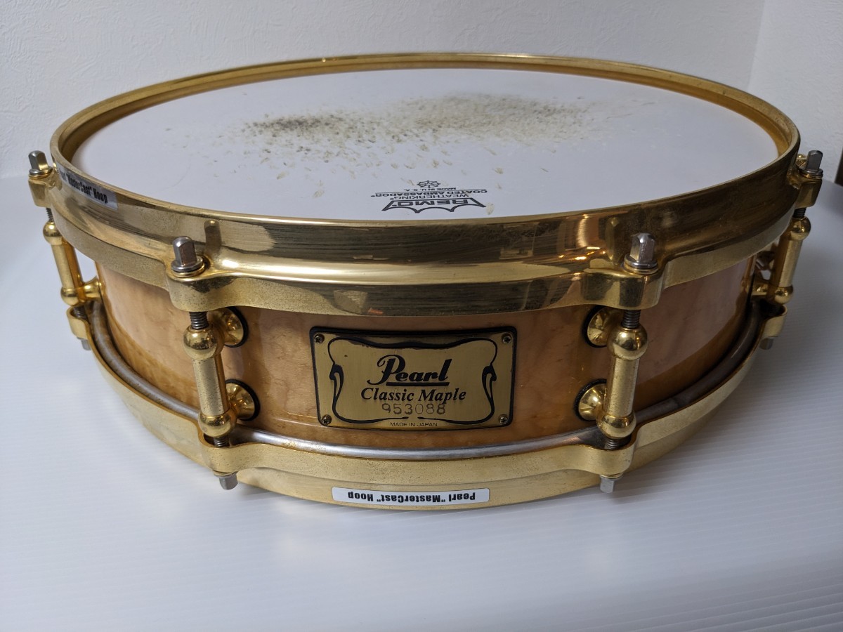 ヤフオク! -「pearl スネア メイプル」(ドラム) (打楽器)の落札相場