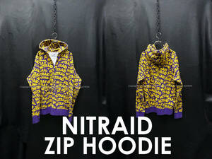 NITRAID арка bom Zip Parker M арка Logo общий рисунок Nitraid Nitro u Logo грамм монограмма f-ti- жакет блузон 