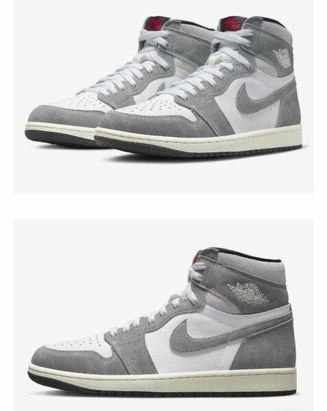 NIKE AIR JORDAN ナイキエアジョーダン1 Retro High OG Black and Smoke Grey