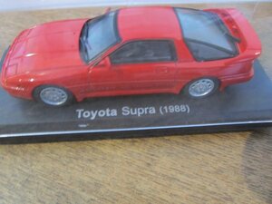 2307MK●ミニカー「トヨタ スープラ TOYOTA Supra （1988）」ケース入