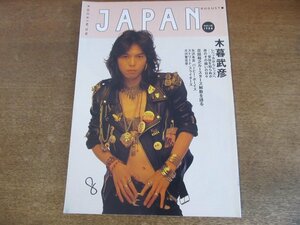 2307YS●ROCKIN'ON JAPAN ロッキング・オン・ジャパン 14/1988.8●表紙＆インタビュー：木暮武彦 （レベッカ）/花田裕之/鮎川誠/矢沢永吉