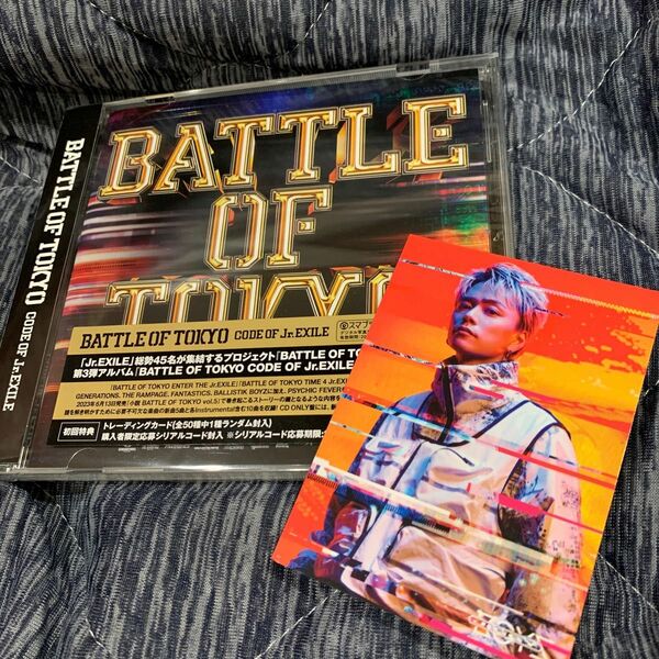 BATTLE OF TOKYO CODE OF Jr.EXILE /(初回仕様) CD 日高竜太トレーディングカード