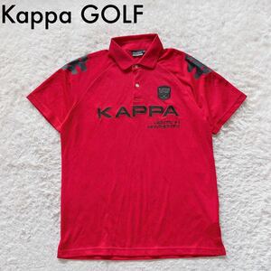 Kappa GOLF カッパ ゴルフ ポロシャツ 半袖 赤 メンズ スポーツ O52331-98