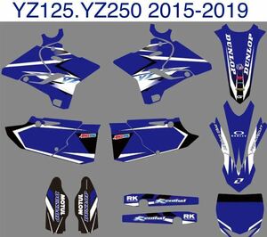 YZ125 YZ250 2015-2019 グラフィック デカール セット 未使用品 オフロード　レーサー Y1