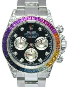 kps custom-made ROLEX Cosmo graph Daytona Rainbow diamond 40mm 116520 abroad direct imported goods parallel imported goods Rolex 