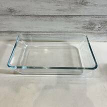 IKEA イケア MIXTUR ミクスチュール 耐熱皿 クリアガラス 角型 長方形 耐熱容器 グラタン皿_画像2