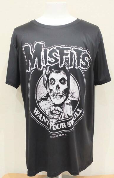 送料無料　【XXXLサイズ】ミスフィッツ　Tシャツ　MISFITS　ロックバンド　バンドT　パンク　ファンスマ