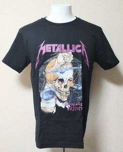 送料無料　【XLサイズ】メタリカ　Tシャツ　スカルつかみ　半袖　ロックバンド　Metallica　ファンスマ