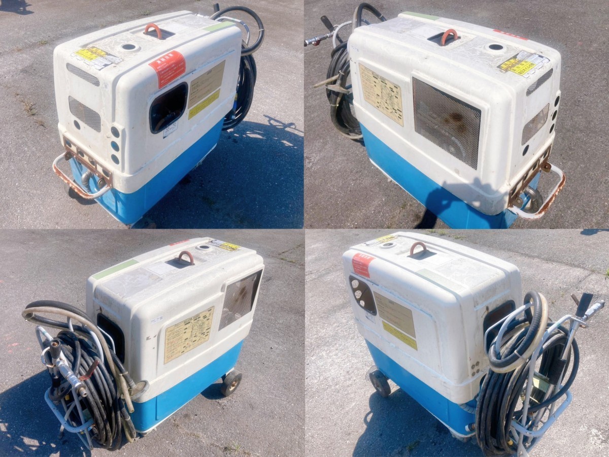 中古品】高圧洗浄機WET-051R やまびこレンテックスエンジンガソリン