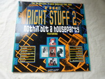 VA - The Right Stuff 2 - Nothin' But A Houseparty 2枚組 HIT曲多数収録 Technotronic / FPI Project / Luther Vandross / Black Box 等_画像1