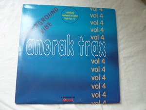 Anorak Trax / Vol. 4 レア3枚組 HOUSE CLASSIC 名盤 Underground Vibe 試聴