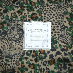 【新品】Danke RAINCAPE ２WAY ダンケ ★ヒョウ柄 Leopard レインポンチョ レインコート レジャーシートの画像3