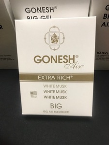 GONESH BIGGEL エアフレッシュナー WHITE MUSK ガーネッシュ　検索用→ガーネッシュ　リトルツリー　ムーンアイズ 