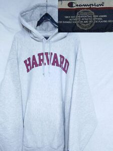 Champion 00s リバースウィーブ パーカー デカタグ HARVARD