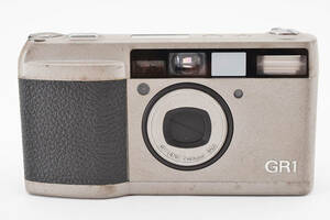 【動作良好美品】フラッシュもOK 綺麗に撮影できます! RICOH GR1 シルバー コンパクトフィルムカメラ リコー#D10393