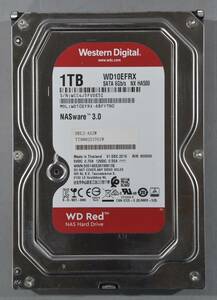 動作保証★HDD 3.5インチ内蔵 1TB WD Red WD10EFRX NAS用 高耐久品★979