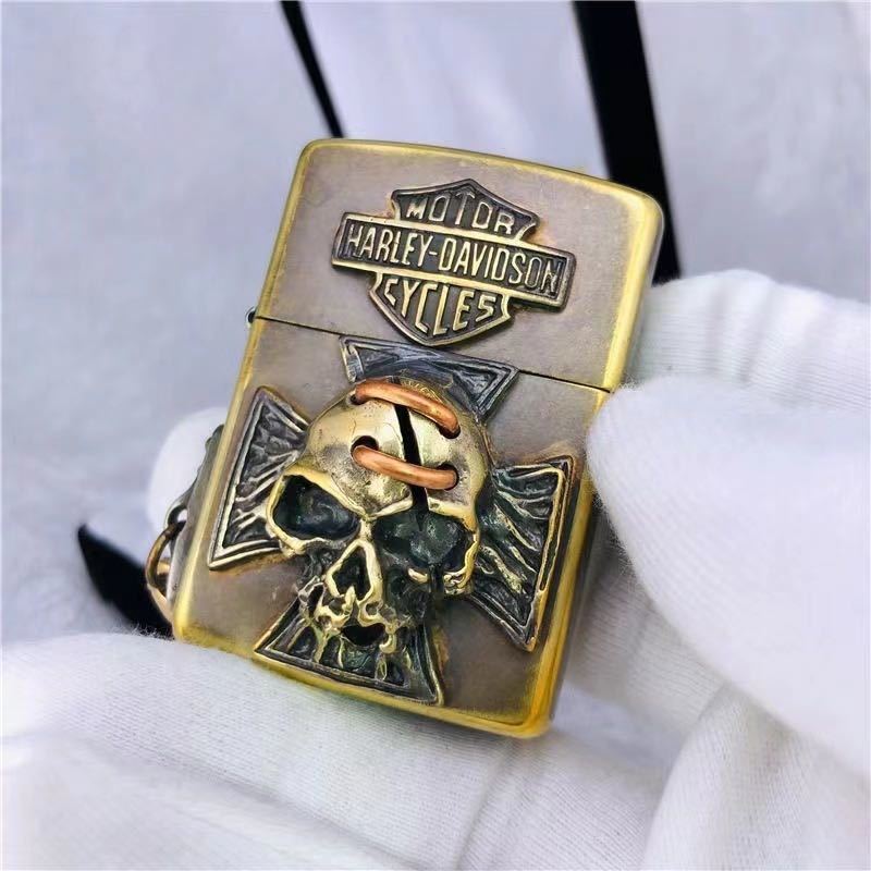 1円スタート 新品 ハーレーダビッドソン ライター HARLEY-DAVIDSON