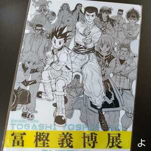 冨樫義博展 クリアファイル HUNTER×HUNTER ハンターハンター 幽遊白書 レベルE H×H 【新品未開封品】togashi fileFolder