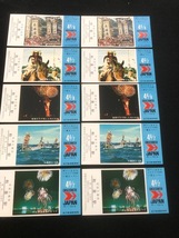 和倉駅　北陸の夏まつりシリーズ観光記念入場券　5枚一組　２セット_画像3