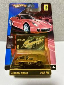 激レア絶版希少！ホットウィール ！FERRARI RACER 250LM！1/64スケール！新品未使用未開封品！当時物！