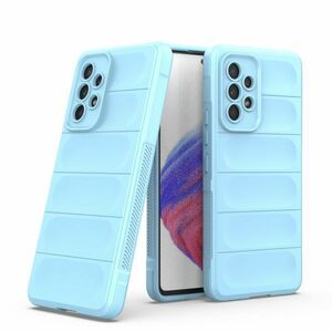 C赤字セール ブルー Galaxy A52 5G ケース 衝撃吸収 カバー ギャラクシー SC-53B 本体 保護 米軍 丈夫 耐衝撃 超頑丈 ソフト シリコン TPU