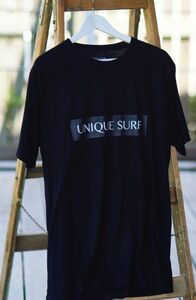 XLサイズ　UNIQUE SURF TEE　BLACK　ザライジングサンコーヒー