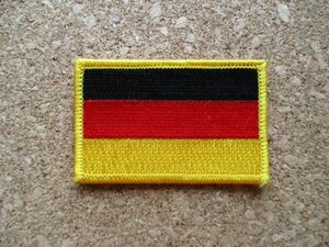 ドイツ 国旗ワッペン/刺繍DEUTSCHLAND鷲FLAGワシわしPATCH印章EMBLEMパッチ旗エンブレム旅行スーベニア D11