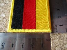 ドイツ 国旗ワッペン/刺繍DEUTSCHLAND鷲FLAGワシわしPATCH印章EMBLEMパッチ旗エンブレム旅行スーベニア D11_画像8