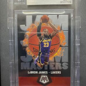 2019 Panini Mosaic LEBRON JAMES BGS 9