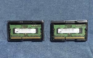 [ secondhand goods ] for laptop memory PC3-8500S 2GB(1GBX2) operation verification settled [ free shipping ]
