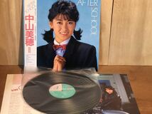 当時物　中山美穂　ミポリン　LP レコード　アイドル　vintage retoro 昭和レトロ　セカンドアルバム_画像1