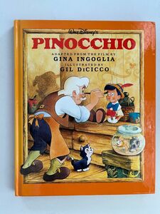 輸入絵本 ディズニー ピノキオ　英語版　Walt Disneys Pinocchio／Gina Ingoglia