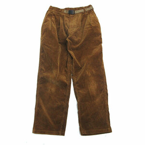 k■グラミチ/GRAMICCI GLP-19F023 CORDUROY GURKHA PANTS コーデュロイグルカパンツ【M】茶/LADIES■2【中古】