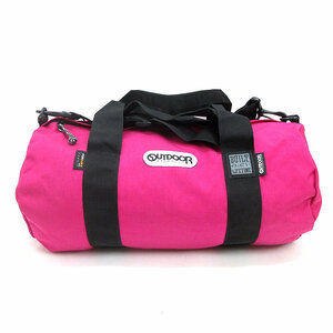 k# Outdoor Products /OUTDOORko-te.la nylon Boston shoulder bag /BAG/ pink / combined use #64[ used ]