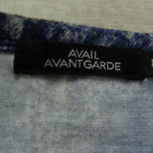 全国送料無料 アベイル AVAIL AVANTGARDE メンズ 総柄 胸ポケット付き半袖オーバーサイズTシャツ メンズMサイズの画像2