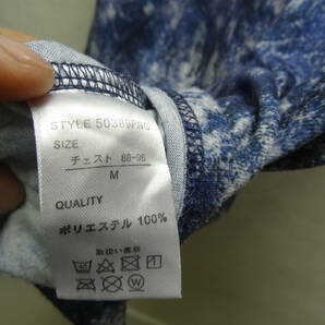 全国送料無料 アベイル AVAIL AVANTGARDE メンズ 総柄 胸ポケット付き半袖オーバーサイズTシャツ メンズMサイズの画像7