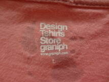 全国送料無料 デザインTシャツストアーグラニフ Design Tshirts Store graniph メンズ＆レディース 半袖 パンダ天使 Tシャツ L_画像2