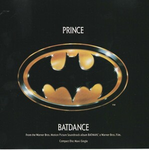 PRINCE　プリンス　Batdance　1989年 US盤 CD マキシ シングル　:　9 21257-2